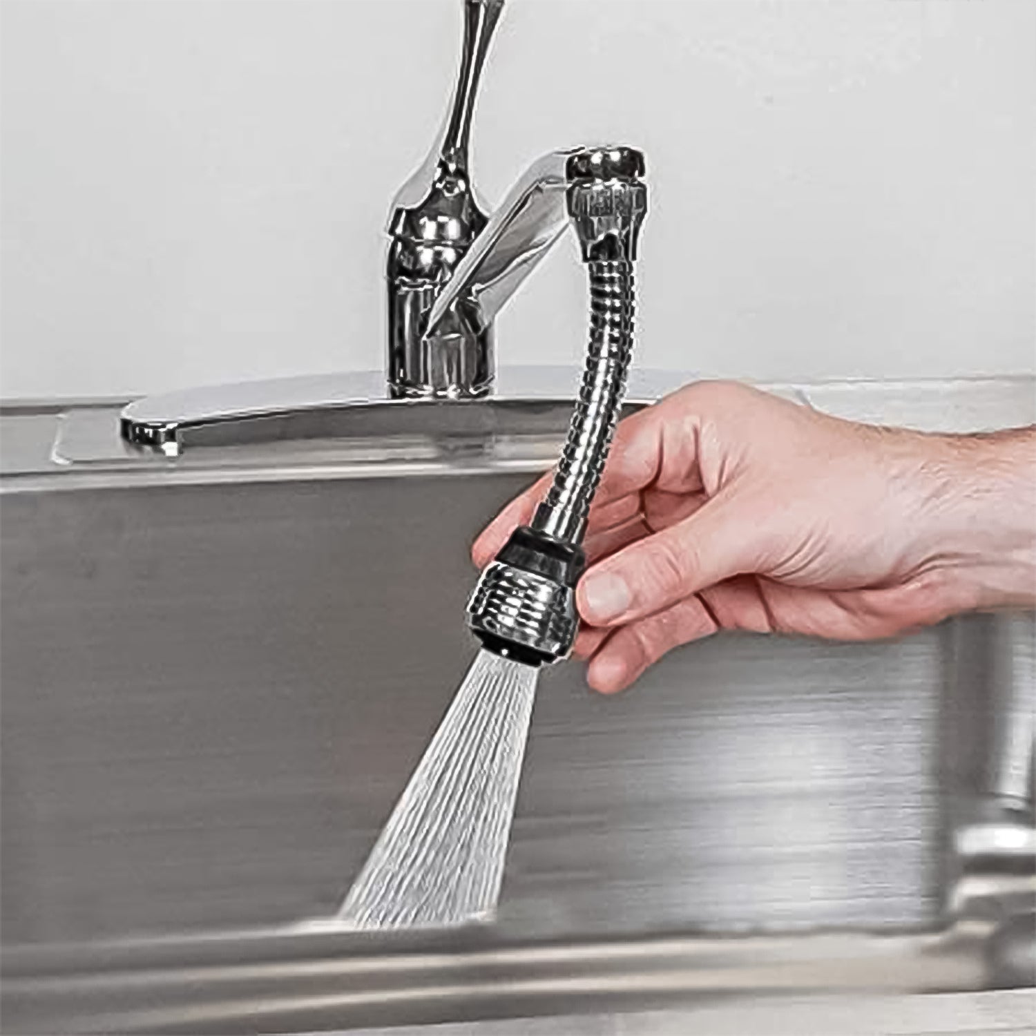 Water Faucet Sprayer Tap Extender for Kitchen Sink (1 Set) Water Faucet Sprayer Tap Extender for Kitchen Sink (1 Set)